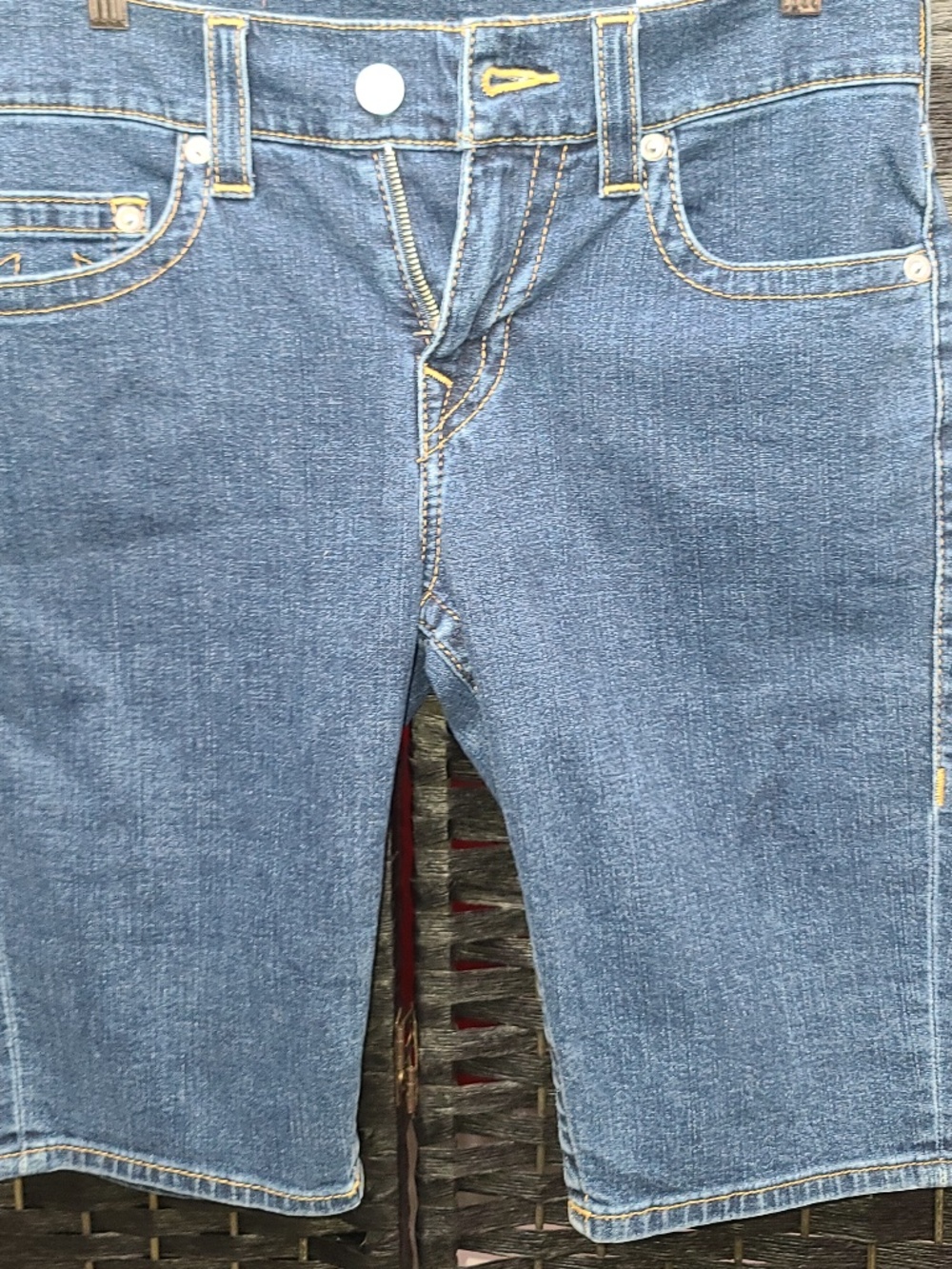 True Religion Ricky Relaxed Straight Denim Shorts Men's Size 30 W  NWT